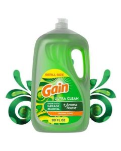 Gain Ultra Dishwashing Liquid Dish Soap Original Scent 90.0 Fl Oz