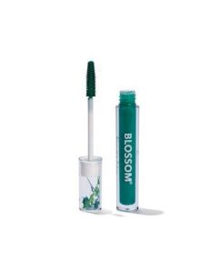 Blossom Blooming Colors Liquid Volumizing Water Resistant Color Mascara for Full Lashes, Infused with Real Flowers, 0.14 fl. oz, Aqua Verde Teal"