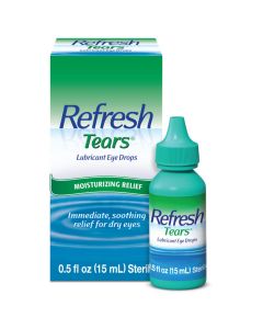 Refresh Tears Lubricant Eye Drops Artificial Tears, 15 ml, 1 Bottle"