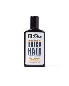 Duke Cannon 10 oz Bay Rum New Anchor Thick Hair 2-in-1 Shampoo