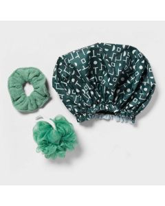 3pc Bathroom Accessories Set Green - Room Essentials™