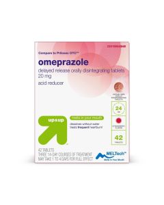 Omeprazole Delayed Release Orally Dissolving Tablets - Strawberry - 42ct - up & up™