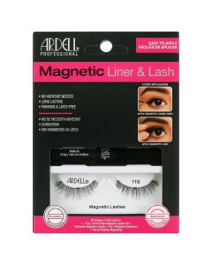 Ardell Magnetic Eyelashes Liquid Liner, 110 Fake Lashes, 1 Pair"