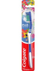 Colgate Cleaning Tip Plus Toothbrush Soft, 1.0 CT"