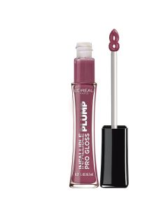 L'Oreal Paris Infallible Pro Gloss Plump Lip Gloss with Hyaluronic Acid, 608 True Berry"