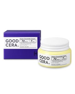 Holika Holika Good Cera Super Ceramide Cream - Hydrating Face Moisturizer for Dry & Sensitive Skin - Facial Skin Care Products w/ Ceramide Shea Butter & Aloe Vera Extract (60ml 2.02 fl oz)