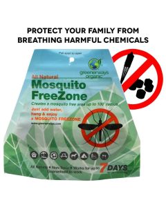 Greenerways Organic Mosquito Repellent Zone, 1.83 Oz."