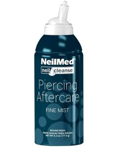 NeilMed Piercing Aftercare Gentle Fine Mist, 6 Oz"