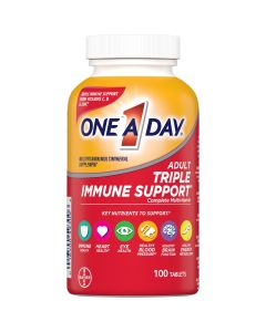 One A Day Triple Immune Support Complete Multivitamin, 100 Count"