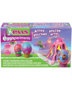 Eggsperiment Active Volcano Easter Egg Decorating Kit Dyeing Coloring