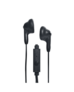 Magnavox MHP4820M-BK Gummy Earbuds with Microphone in Black