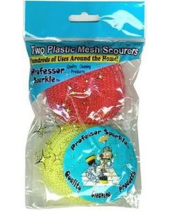 MESH SCOURER PLASTIC 2PK