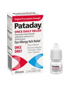 Pataday Once Daily Eye Allergy Itch Relief Eye Drops, 2.5 ml"