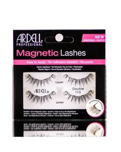 Ardell Double Magnetic False Eyelashes, Fake Eyelashes, 110 Black, 2 pairs"