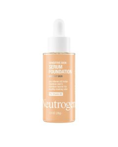 Neutrogena Sensitive Skin Serum Foundation, Light/Medium 03, 1 oz"