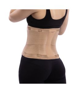 Copper Fit® Core Shaper, Supports Back and Shapes Waist, Copper Infused, Beige, L/XL"