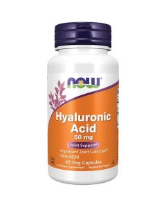 NOW Foods Hyaluronic Acid 50 mg 60 Veg Caps