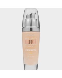 L'Oreal Paris True Match Lumi Healthy Luminous Makeup SPF 19, W1-2 Porcelain/Light Ivory, 1 fl. oz."