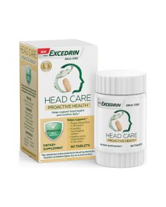 Head Care Proactive Health from Excedrin Dietary Supplement to Support Head Health - 60 Ct