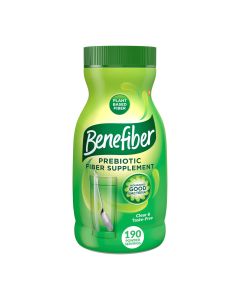 Benefiber Daily Prebiotic Fiber Powder for Digestive Health, Unflavored - 190 Servings (26.8 Ounces) for Adults"