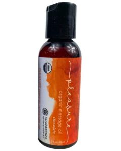 rareESSENCE Chocolate Pleasure Organic Massage Oil 2 fl oz USDA Organic