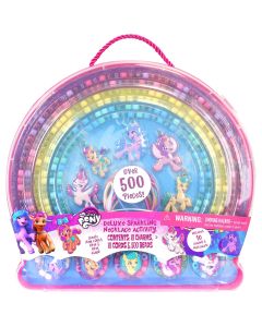 Deluxe Sparkling Necklace Activity Set: My Little Pony - Tara Toy, Create-Design-Wear 10 Charm Necklaces,  Ages 3+"