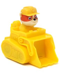 Paw Patrol Rescue Racer Rubble in Construction Vehicle Figure [Figure Does Not Come Out!, Version 2]"