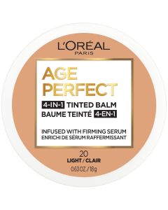 L'Oreal Paris Age Perfect Balm Foundation Makeup, L20 Light, 0.609 fl oz"