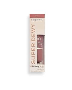 Makeup Revolution Superdewy Liquid Blush, Lightweight Blush Makeup, Highly Pigmented, Vegan & Cruelty Free, Blush Me Up, 0.5fl.oz/15ml"