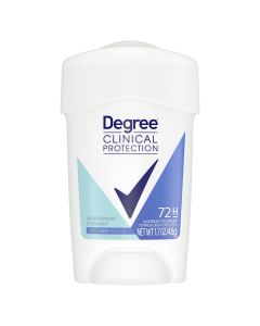 Clinical Protection Active Clean Anti Perspirant & Deodorant by Degree for Women - 1.7 oz Deodorant