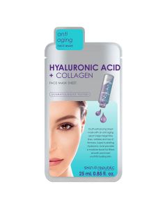 Skin Republic Hyaluronic Acid + Collagen Face Mask Sheet 25 ml