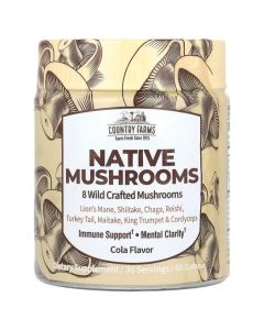 Country Farms Native Mushrooms - Cola 400 mg 60 Gummies