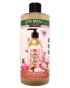 Love Beauty and Planet Pure Nourish Advanced Repair for Damaged Hair Shampoo Refill - 22 fl oz