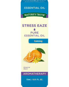 Stress Relief Essential Oil | 15 mL / .51 Fluid Ounce | Stress Eaze Calming Aromatherapy | by Nature's Truth