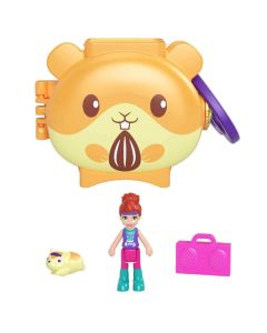 Polly Pocket Pet Connects Hamster Micro Playset