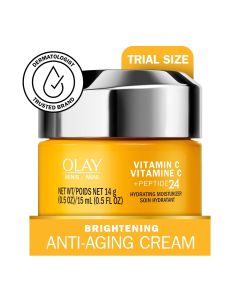 Olay Skincare Regenerist Vitamin C+ Peptide 24 Facial Moisturizer, Face Cream All Dull Skin, 0.5 oz"