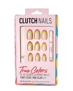 Shop all Clutch Nails Clutch Nails Fake Nails - True Colors - 24pc