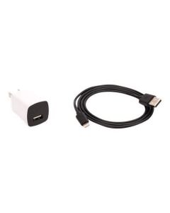 Griffin PowerBlock - Power adapter - 12 Watt (USB) - on cable: Lightning - black, white"