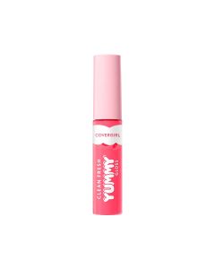 COVERGIRL Clean Fresh Yummy Lip Gloss, 400 Glamingo Pink, 0.33 fl oz"