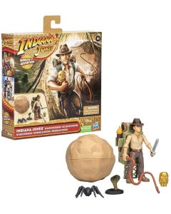 Disney Indiana Jones Worlds of Adventure Action Figure Indiana with Backpack New