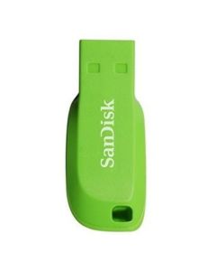 16gb Usb 2.0 Sandisk Cruzer Blade Flash Memory Drive Thumb Stick Green