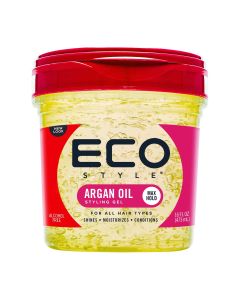 Eco Style Argan Oil Hair Styling Gel, 16 oz., Moisturizing, Unisex"