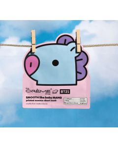 BT 21 SMOOTH Like Baby MANG Printed Essence Sheet Mask - 3 pack