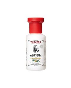 Thayers Milky Hydrating Face Toner with Snow Mushroom, Hyaluronic Acid and Elderflower, Dermatologist Recommended Gentle Alcohol Free Facial Skincare for Dry and Sensitive Skin, Paraben Free, 3 FL oz"