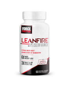 Force Factor LeanFire with Next-Gen SLIMVANCE, Advanced Thermogenic Fat Burner, 60 Count"