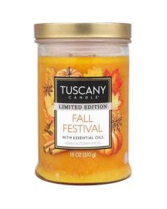 Tuscany Candle 18 Oz Fall Festival Candle