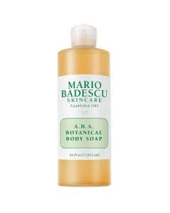 Mario Badescu AHA Botanical Body Soap Exfoliating Skin Care, 16 oz"