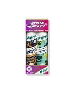 Batiste Dry Shampoo Refresh Night and Day duo 7.62 OZ Dry Shampoo Bottle 2 Pack