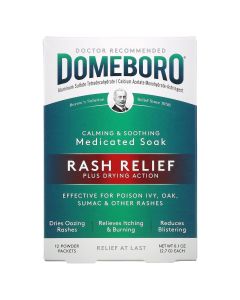 Domeboro Astringent Solution Powder Packets, 12 Count"