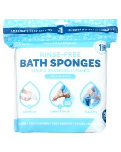 Triumph Hosiery Scrubzz Rinse-Free Bath Sponges - Disposable Bathing S